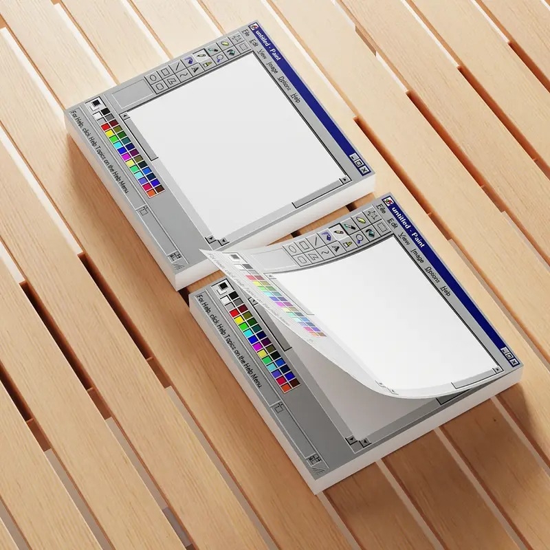 Lipnių lapelių rinkinys „Amazon“ kompiuteriui, lipnus užrašų bloknotas, trijų dalių rinkinys, lipnūs lapeliai