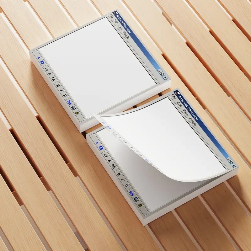 Lipnių lapelių rinkinys „Amazon“ kompiuteriui, lipnus užrašų bloknotas, trijų dalių rinkinys, lipnūs lapeliai