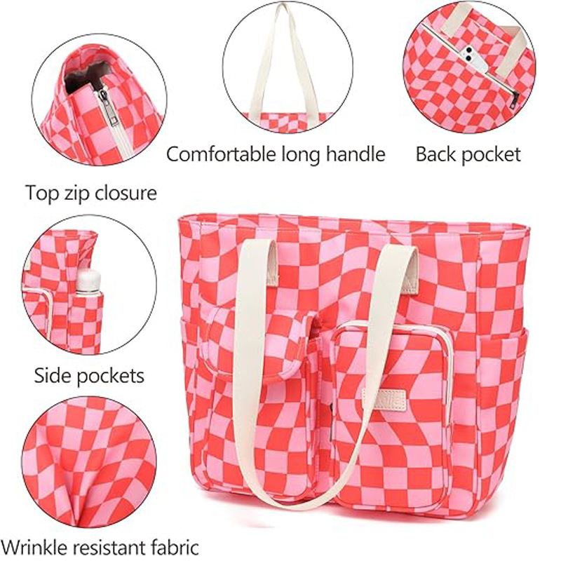 Laptop kézitáska, számítógéptáska, női üzleti irodai munkatáska, aktatáska, nagy kapacitású, hordozható üzleti utazáshoz