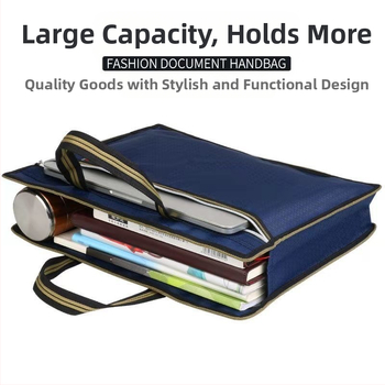 Spot Satchel Veekindel Oxfordi riidest laiendatud failikott Kahekihiline failikott Suure mahutavusega failikott