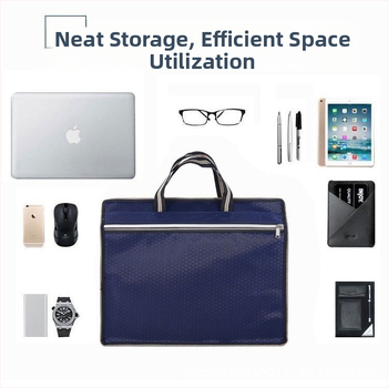 Spot Satchel Veekindel Oxfordi riidest laiendatud failikott Kahekihiline failikott Suure mahutavusega failikott