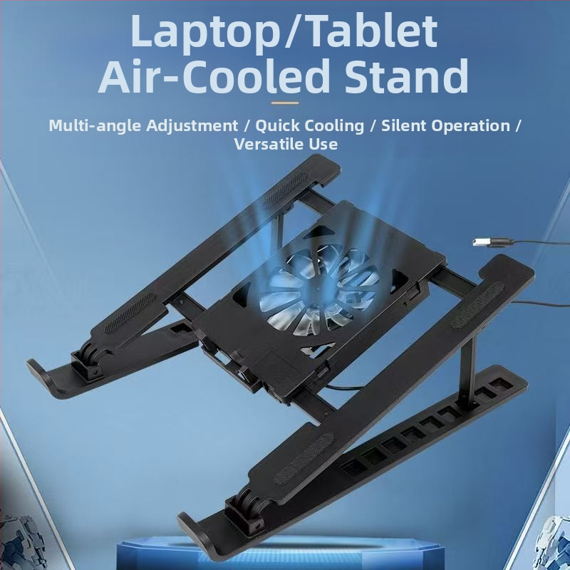 Sülearvuti aluse radiaatori aluse kõrgus reguleeritav suur tuulearvuti alumiiniumisulamist jahutusklambri padjakaitse võib olla piiriülene