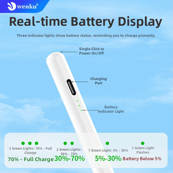 greito įkrovimo rašiklis „iPad“ pieštukas „Apple“ rašiklis jutiklinio ekrano rašiklis plokščiam prisilietimui magnetinis talpinis rašiklis „iPad“ rašiklis