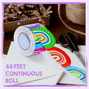 Bosimi táblára való matricák, szivárványos öntapadós matrica keret matricák iskolai szezonra, színes dekoratív matricák tanterembe