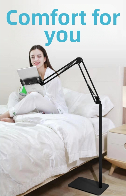 135 см интернет червен таблет за селфита на живо, конзолен, подов, фотографски настолен, мързелив, стойка