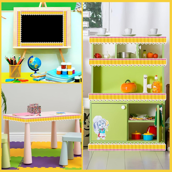 Spot Amazon osztálytermi hirdetőtábla tekercs iskolai hirdetőtábla ceruzapapír szegélydekoráció fali tábla matrica