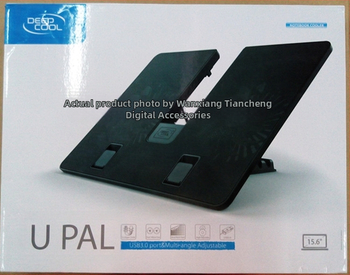 „Kyushu Fengshen“ (DEEPCOOL) UPAL nešiojamojo kompiuterio radiatorius (kompiuterio priedai / laikiklis / aušinimo stovas /