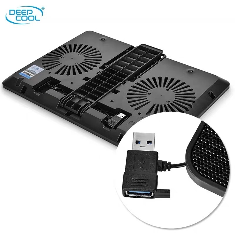 „Kyushu Fengshen“ (DEEPCOOL) UPAL nešiojamojo kompiuterio radiatorius (kompiuterio priedai / laikiklis / aušinimo stovas /