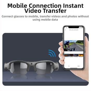 Välisportimiseks mõeldud jalgrattasõiduprillid WiFi-ga, pea külge kinnitatavad nutikad spordiprillid, multifunktsionaalsed kaamera- ja fotoprillid