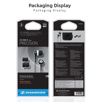 Alkalmas határokon átnyúló Senhai CX300II klasszikus fülbe helyezhető fejhallgatóhoz, vezetékes túlsúlyos mélynyomóhoz, CX400II füldugókhoz