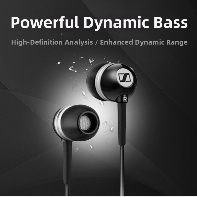 Подходящ за трансгранични Senhai CX300II класически слушалки за уши с кабел и наднормено тегло, събуфер CX400II тапи за уши