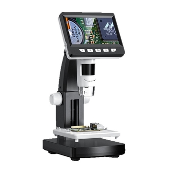 Uus 4,3-tolline 1000-kordne kõrglahutusega digitaalne mikroskoop mobiiltelefoni hoolduskell bioloogiliseks eksperimentaalseks instrumendiks