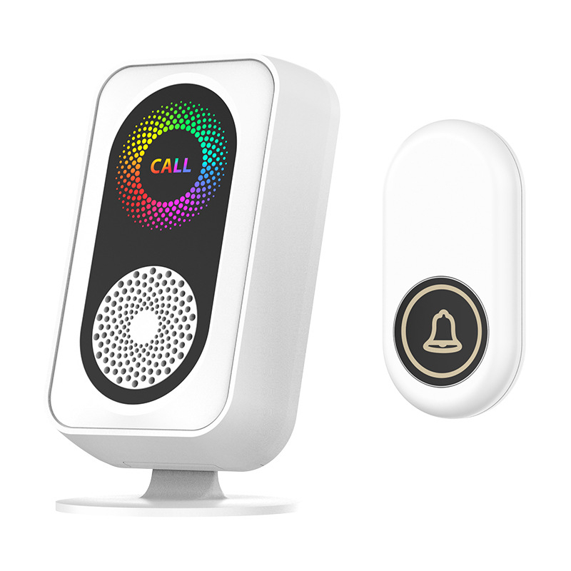 Vana mehe uksekell koduseks kasutamiseks intelligentne elektrooniline uksekell kaasaskantav pikamaa traadita kõneseade