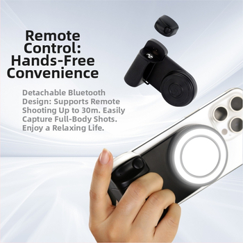 Jauns mobilā tālruņa pašbilžu apgaismojums Bluetooth uzņemšanas palīgs pašbilžu gredzenveida apgaismojums tiešraides video uzņemšanai aizpildījuma gaisma