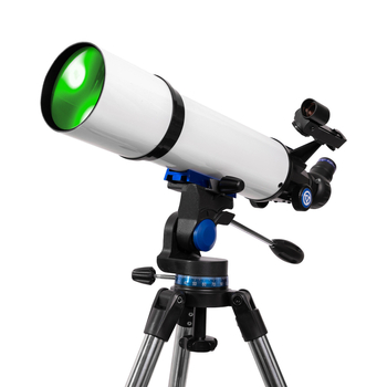 Naujas 80500 baltas didelės diafragmos teleskopas. Didelės raiškos, didelio galingumo žvaigždžių stebėjimas, pasaulio stebėjimas, dvigubos paskirties, tarpvalstybinis meistriškumas.