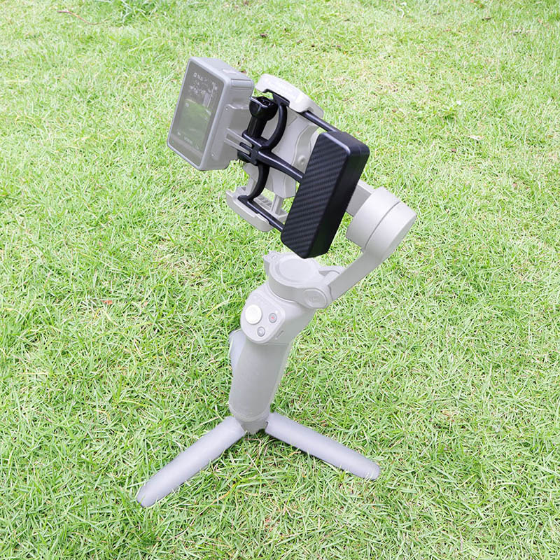 Sobib OSMO7P/7/6 mobiiltelefoni pan-tilt adapterile Action5 adapterile GoPro13 pan-tilt splint