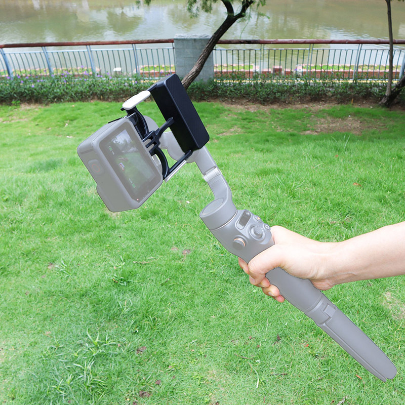 Sobib OSMO7P/7/6 mobiiltelefoni pan-tilt adapterile Action5 adapterile GoPro13 pan-tilt splint