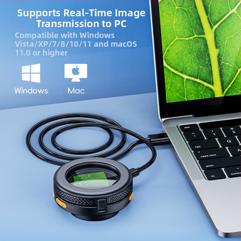 2025 m. naujo produkto nešiojamas kišeninis sulankstomas skaitmeninis mikroskopas, 500 kartų automatinio fokusavimo elektroninis didintuvas