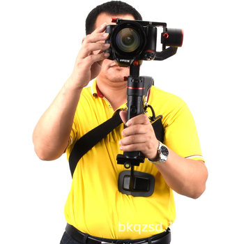 Gaismas laikmeta Q440A mobilais tālrunis trīc, šaušanas stabilizators āra rokas mikro vienvietīgai spoguļkamerai plecu kronšteins