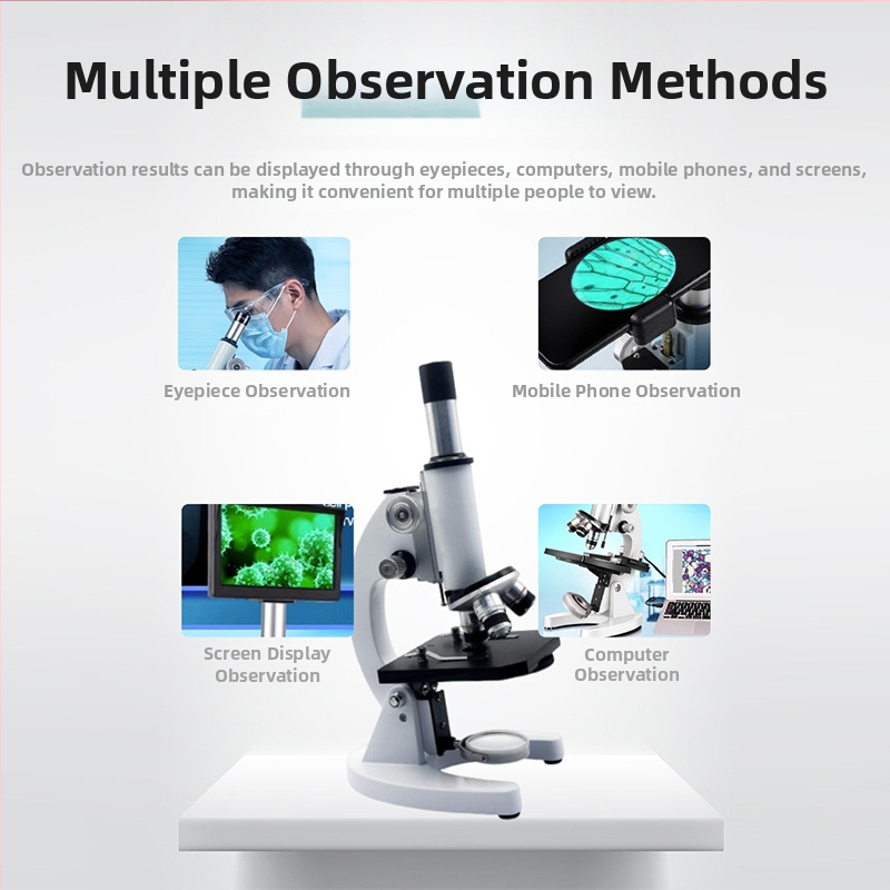 Трансграничен горещо продаван монокулярен оптичен микроскоп XSP-02 Популярен научен преподавателски преносим биологичен микроскоп Източник Фабрика