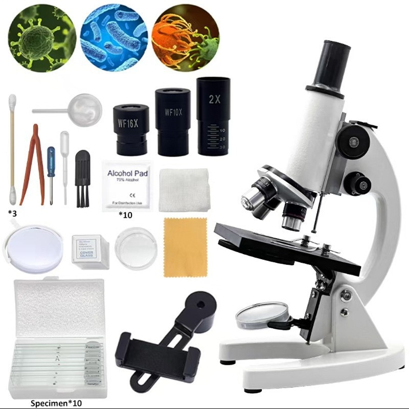 Piiriülene kuummüügis olev monokulaarne optiline mikroskoop XSP-02 populaarteaduslik kaasaskantava bioloogilise mikroskoobi allikatehas