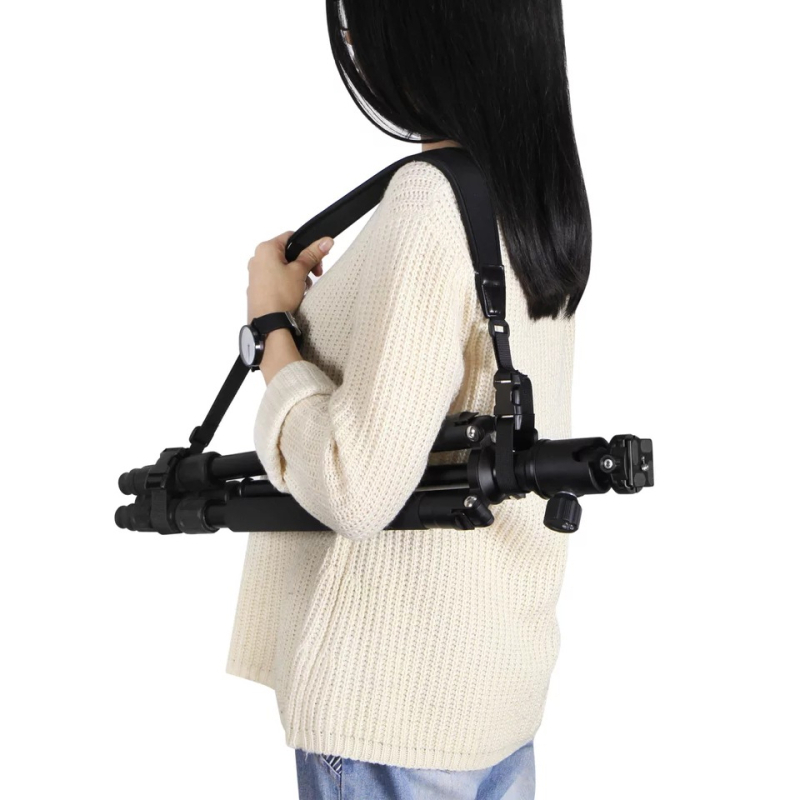 Kõrge elastsusega fotograafia statiivirihm, libisemiskindel dekompressioonirihm, kaamerarihm, lööke summutav dekompressioon