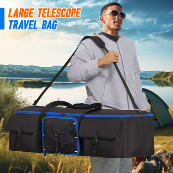 Teleskoobi hoiukott Suure mahutavusega põrutuskindel astronoomilise teleskoobi kaitsev hoiukott Multifunktsionaalne kott kaamerale