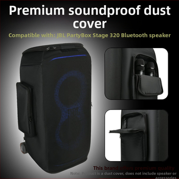 Sobib JBL Partybox 320 väliskõlari kaitseümbrisele, Stage 320 helikäru kotile, tolmukate