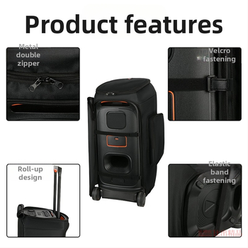 Sobib JBL Partybox 320 väliskõlari kaitseümbrisele, Stage 320 helikäru kotile, tolmukate