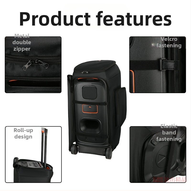 Подходящ за Jbl Partybox 320, защитен калъф за външен високоговорител, калъф за количка Stage 320 Audio, прахозащитно покритие.