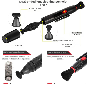 Peegelkaamera puhastuskomplekt peeglita objektiivi digitaalse tolmu eemaldamiseks CMOS/CCD puhastusanduri tolmu eemaldamise tööriist