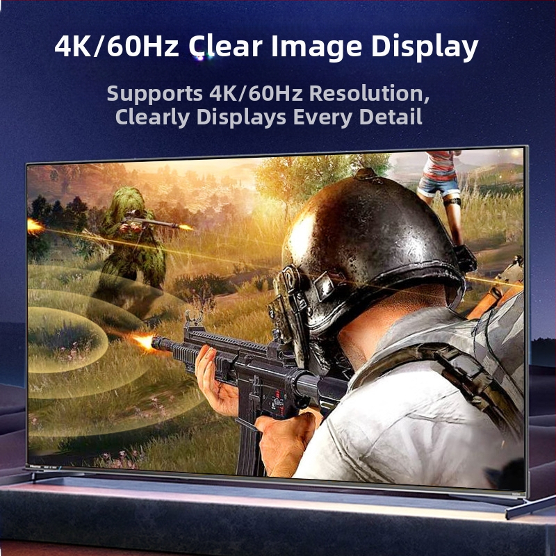 DP линия мъжки към мъжки 4K60Hz HD видео линия DisplayPort кабел за телевизор и компютър