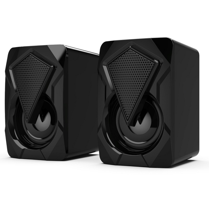 X2 multimediju galda datora audio mājas galda mini RGB krāsains USB skaļrunis ar vadu smags zemfrekvences skaļrunis