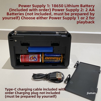 Eksporditud Ameerika Ühendriikidesse vintage raadio mitme sagedusribaga pooljuhtide laetav multifunktsionaalne Bluetooth-kõlar suure mahuga