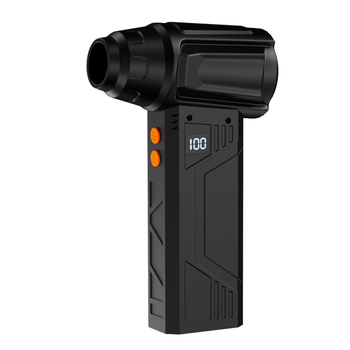 Διασυνοριακός βίαιος ανεμιστήρας Turbo, μίνι φορητός ανεμιστήρας υψηλής ταχύτητας χωρίς ψήκτρες, ασύρματο πιστολάκι μαλλιών εξωτερικού χώρου με πολλαπλά ακροφύσια