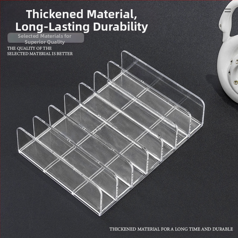 Въздушна възглавница, пудра, торта, козметика, пудра, палитра от сенки за очи, прозрачна кутия за съхранение, цветна палитра за маникюр, ръчно изработена стойка за съхранение на нокти