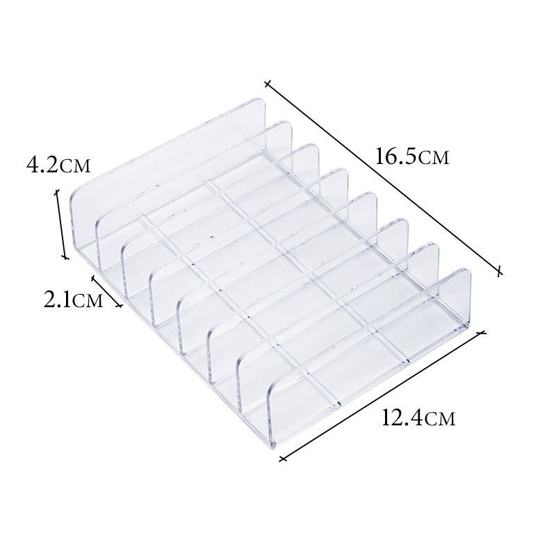Oro pagalvėlės pudros pyrago kosmetikos pudros akių šešėlių paletė permatoma laikymo dėžutė manikiūro spalvų paletė rankų darbo nešiojama nagų laikymo lentynėlė