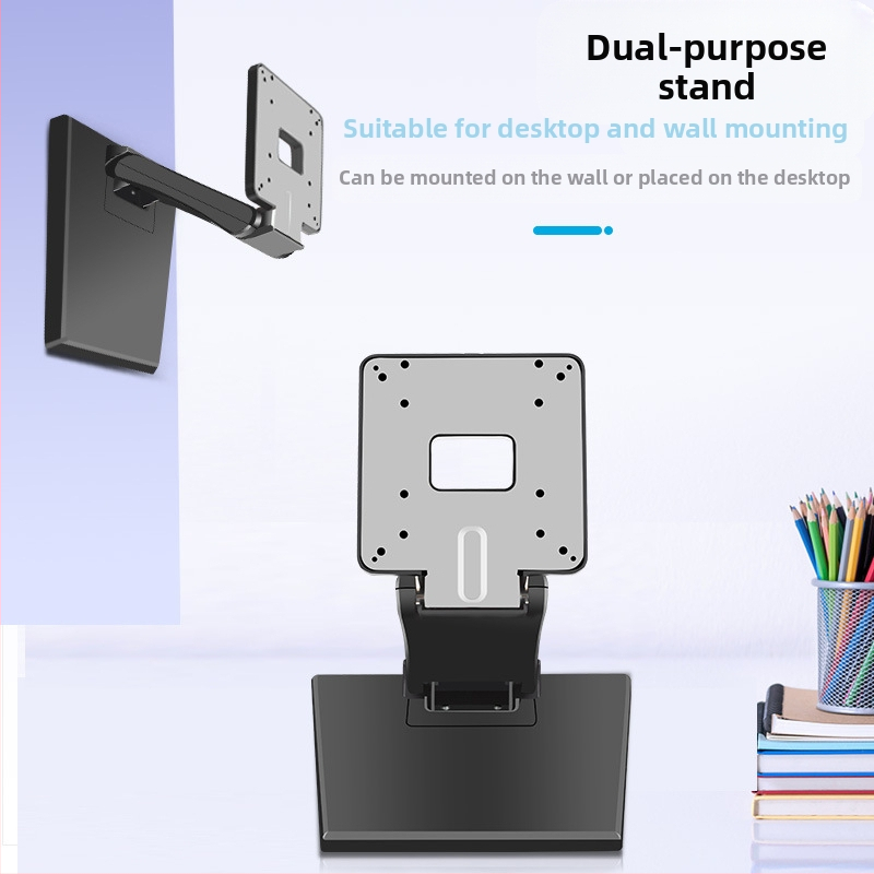 Trys strategijos gamintojai 13-17-22-24 colių monitoriaus kompiuterio laikiklis jutiklinio ekrano darbalaukio sulankstomas pagrindo lizdas