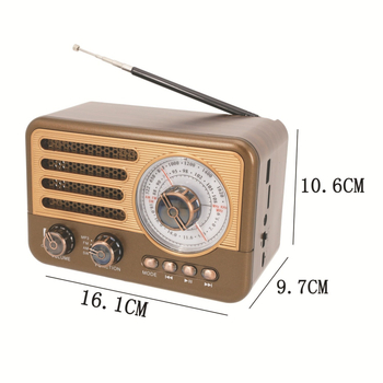 Tootjad, kes müüvad retro mitme ribaga käekotti taskulambiga, multifunktsionaalset MP3-taasesitust, kvaliteetset kaardiraadiot