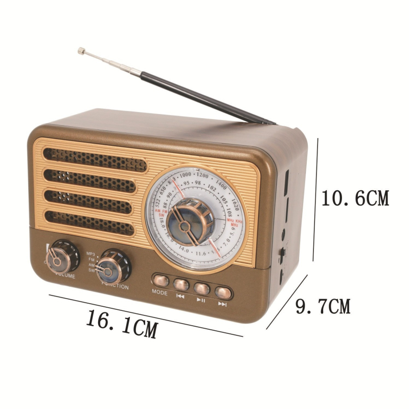 Tootjad, kes müüvad retro mitme ribaga käekotti taskulambiga, multifunktsionaalset MP3-taasesitust, kvaliteetset kaardiraadiot