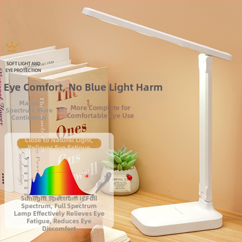 LED-silmakaitse kokkupandav laualamp laetav öölamp õpilastele mõeldud õppelamp lastele spetsiaalne lugemislamp piiriülene kingitus hulgimüük