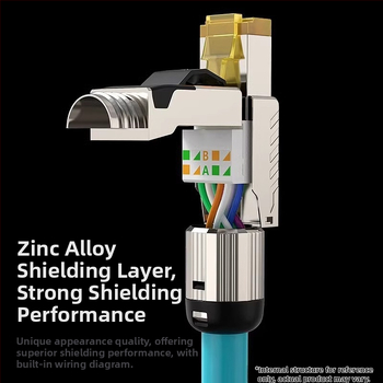 Καλώδιο δικτύου Biaz Cat 8 10g, χαμηλού καπνού, χωρίς αλογόνο, κατηγορίας 8, διπλής θωράκισης, για παιχνίδια, ανταγωνιστικά προϊόντα, jumper τελικού προϊόντος