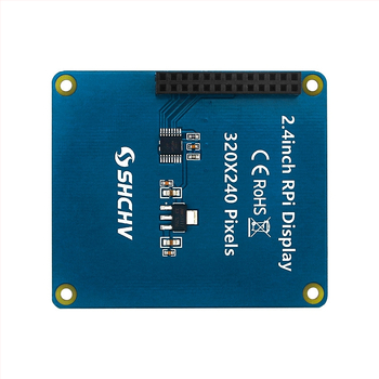 Raspberry Pi 2.4-инчов дисплей Spi сензорен контролен екран Raspberry Pi5B/4B/3B+/Zero 2W