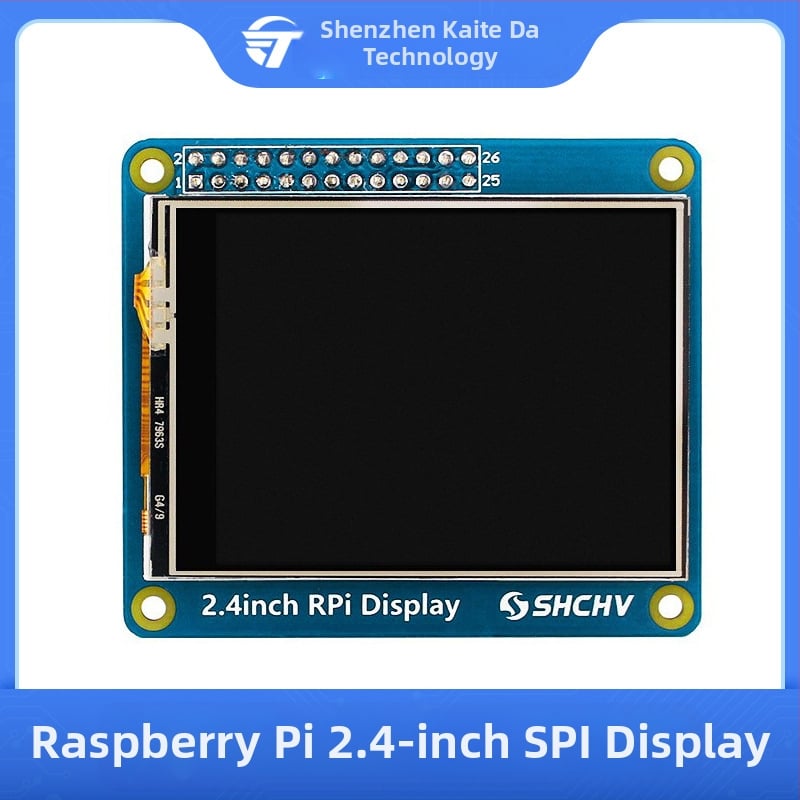 Raspberry Pi 2,4 collu displejs Spi skārienvadības ekrāns Raspberry Pi5B/4B/3B+/Zero 2W