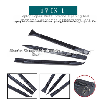 OLL-0003 17 viename mobiliojo telefono, kompiuterio remonto daugiafunkcis atidarymo įrankis mobiliojo telefono, iPad dėklo taisymui