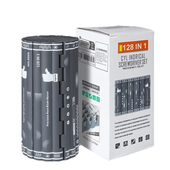 128 dalių tikslių atsuktuvų rinkinys, skirtas išardyti mašinas, prižiūrėti, daugiafunkcis rankinis atsuktuvas, tūrio rinkinys