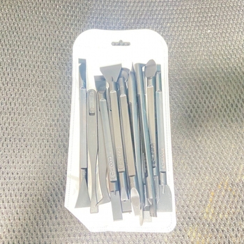 Antistatinis plastikinis laužtuvas, 14 viename, priežiūros įrankis, elektronikos gamyklai, juodas smailus, plataus žiočių segtukas