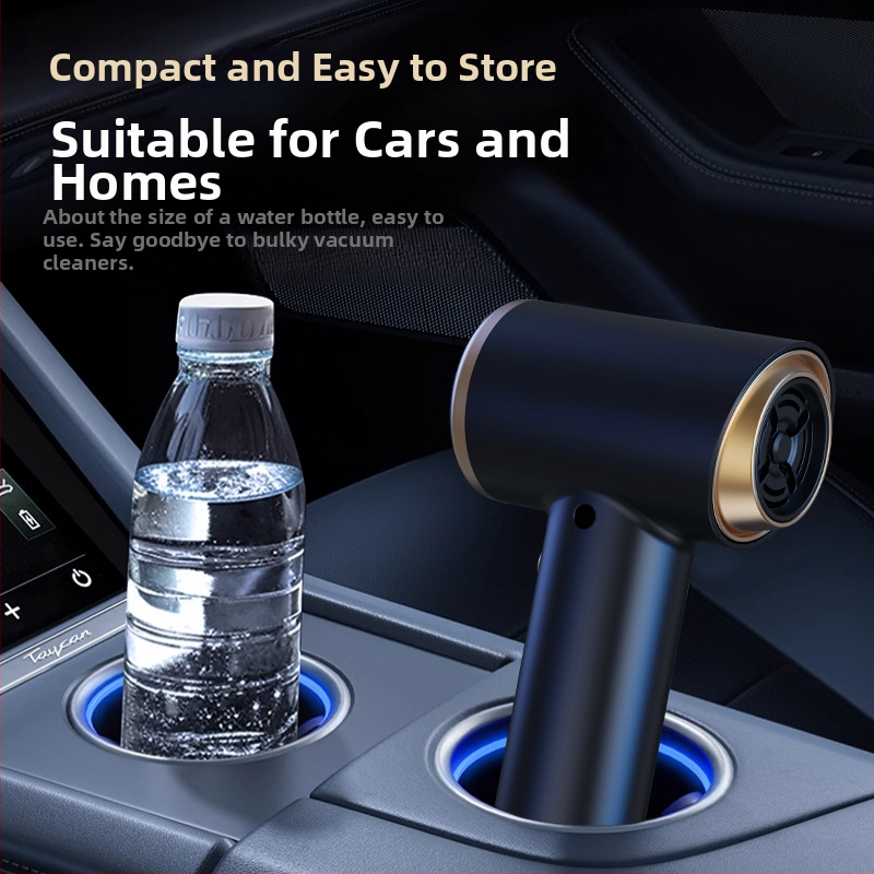 Нова ръчна прахосмукачка за дома за кола, малка безжична, супер всмукателна, мощна мини прахосмукачка за кола и закрито