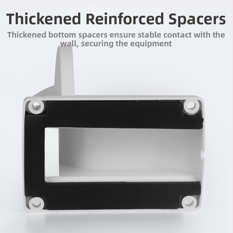 Универсална удебелена пластмасова скоба за наблюдение на купол, скоба за камера на едро, скоба за камера за стенен монтаж, скоба за наблюдение