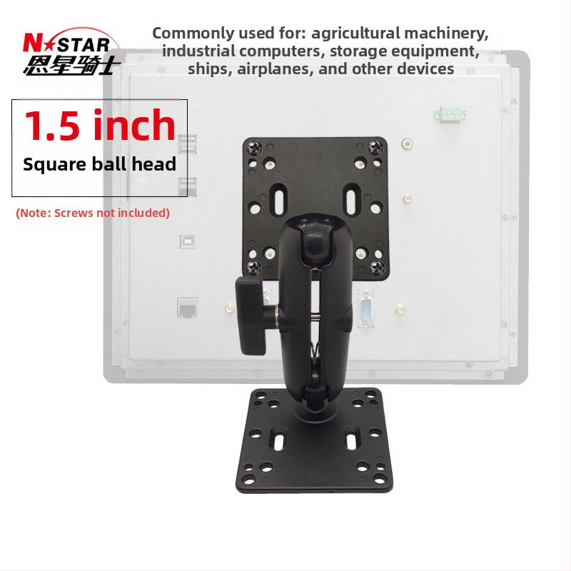 246U Трансгранична индустриална скоба за таблетен компютър NSTAR, селскостопанска техника, навигатор, фиксираща седалка, 1,5-инчова сферична глава
